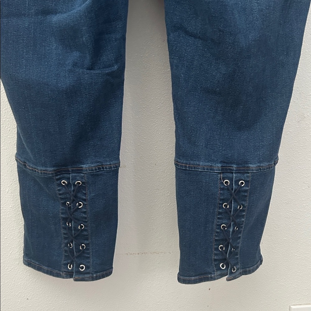 C Denim est. 1946 Dark Wash Women’s Stretch Jeans - curvy size 18w - Picture 7 of 8